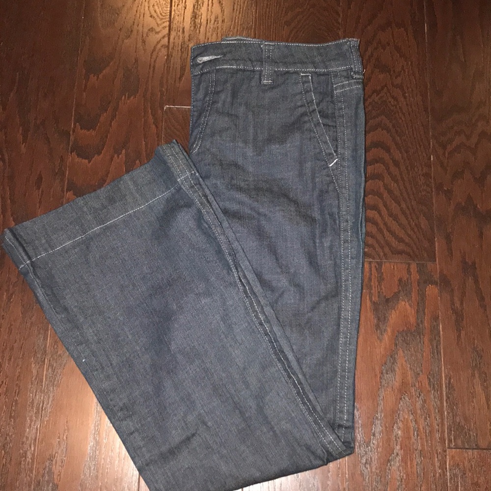 Wide leg jeans
